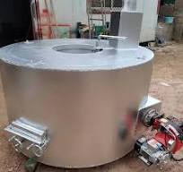 Industrial Tilting Crucible Furnace for Melting Zinc