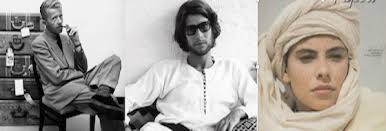 Paul Bowles in Morocco & Allen Ginsberg, Brion Gysin, Isabelle Eberhardt,  William S. Burroughs, Yves Saint Laurent