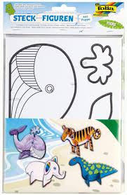 Vor 15 jahren war premiere: Folia 23339 Steckfiguren Aus Pappe Tiere 4 Stuck Ideal Fur Das Basteln Und Gestalten Mit Kindern Amazon De Spielzeug