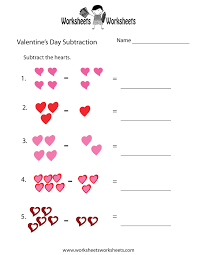 Printable valentine's day worksheets and puzzles. Pin By Kathleen Shirfrin On Valentines Day Valentine Worksheets Subtraction Worksheets Educational Worksheets