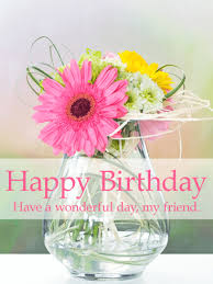 Jun 18, 2020 · happy birthday wishes when the card has already said it all or you just feel like keeping things short and sweet, a few short, sweet words might be the way to go. Wonderful Day Happy Birthday Card For Friends Birthday Greeting Cards By Davia Birthday Wishes For Her Happy Birthday Flower Birthday Cards For Friends