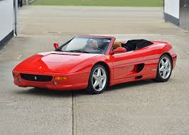Finished in quintessential rosso corsa over tan with just 21k miles. Ref 37 1999 Ferrari F355 F1 Spider Jt