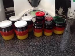Wm Marmelade Ausgefallen Wm Marmelade Thermomix 300 Gr Mango 300 Gr Erdbeeren 300 Gr Blaubeeren Jeweils Jede Thermomix Rezepte Rezepte Thermomixrezepte