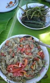 Ilocano Foods Eggplant Salad Pinoyfood Pilipino Food Recipe Pinoy Food Food