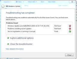 Click check for updates to have windows check for and install updates. Windows 7 Update Troubleshooting Microsoft Community
