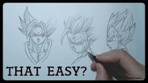 Hey guys, welcome back to yet another fun lesson that is going to be on one of your favorite dragon ball z characters. How To Draw Dragonball Characters Easy Tutorial Youtube