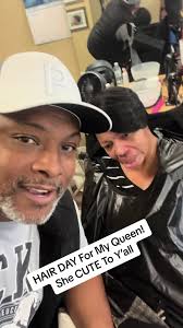 Hair Day for My Queen! She's Cute to Y'all