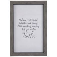 Get the best deal for hobby lobby home décor wall plaques from the largest online selection at ebay.com. God Can Restore What Is Broken Wood Wall Decor Hobby Lobby 1474907