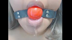 Erotic Ball Gag Drool