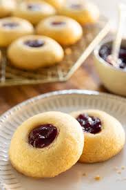 In a large bowl, whisk flour, baking soda, cinnamon, cloves, nutmeg, ginger, and salt. Thumbprint Cookies Buttery And Delicious Jam Filled Cookies