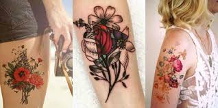 Heart made out of flowers tattoo. 35 Best Flower Tattoos For Women That Will Inspire You To Get Inked Over The Summer Yourtango