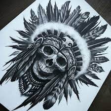 Native american tattoos come in a wide variety of designs and styles which either portray a native this is yet another beautiful example of native american women tattooed wearing a headdress some will combine indian skull designs with various ribbons containing sayings or messages that the. 32 Ink Indian Headdress Ideas Native American Tattoos Indian Tattoo Body Art Tattoos