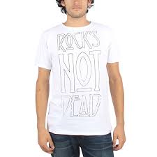 Macbeth Mens Rock T Shirt In White