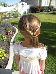 Divide your child's hair into different sections. 11 Easy Hairstyles To Get Your Kids Out The Door Fast Hair Styles Little Girl Hairstyles Toddler Hairstyles Girl