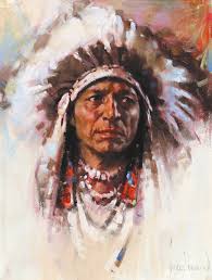 PORTRAIT OF AN INDIAN