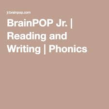 Brainpop Jr Reading And Writing Phonics Ela Mentor