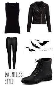 Top 10 Literary Character Halloween Costumes Dauntless Clothes Divergent Costume Divergent Outfits