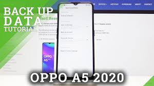 How To Google Backup On Oppo A5 2020 Save Data In Google Server Youtube