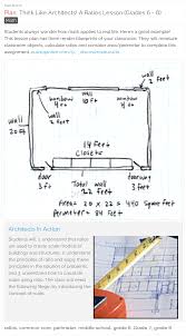 Think Like Architects A Ratios Lesson Grades 6 8 Free Math Lessons Math Lesson Plans Design Your Dream House