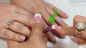 Whitest white acrylic nail powder, cover it fresh pink acrylic nail powder topped with a+ top coat & my brand new swarovski crystals & baby. How To Do Pink And White Nails 13 Steps With Pictures Wikihow