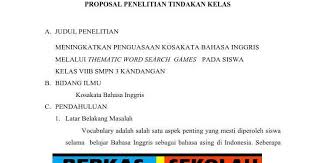 Laporan Penelitian Tindakan Kelas Bahasa Inggris Melalui Thematic Word Search Games Proposal Dana 1 natal sekolah minggu (150 org) 2 natal pemuda dan sttip (250 org) 3 natal umum (300 org) 4 rapat dan gladi bersih 5 snack dekorasi 6 petugas keamanan 7 tamu gereja share & embed contoh proposal natal. pinterest