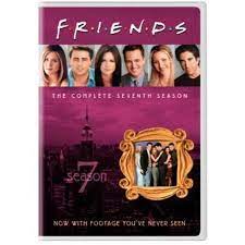 Friends The Complete Seventh Season Dvd Walmart Com Friends Season 7 Friends Season Friends Poster