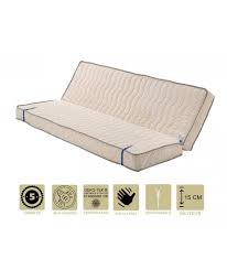 Canapé hauteur assise 70 cm. Matelas Ferme Pour Clic Clac X 15 Cm Dim Assise 70 Cm Dehoussable Housse Lavable 5 Zones De Confort Ame Poli Lattex Haut