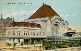 Big Four Depot Electric Depot Transportation Springfield Ohio Ohio History Springfield