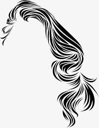 Black And White Png Vector Black And White Vector Long Hair Long Curly Hair Ladies Hair Long Hair Styling Png Transparent Clipart Image And Psd File For Free Download Long Hair Styles Long Curly Hair Womens