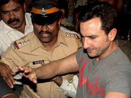 Sources suggest that the complainant iqbal meer sharma too was at a fault because of which a petty argument took a grave turn. Saif Ali Khan In Torn Shirt Post Brawl Hindustan Times