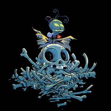 Account Suspended Skottie Young Geek Art Bones Drawing