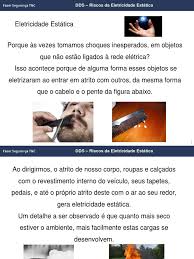 Estático significa não se mover. Dds Eletricidade Estatica Eletricidade Atrito