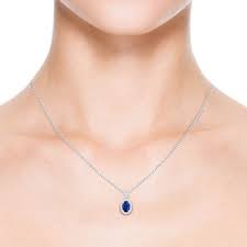 Pin On Sapphire Necklace