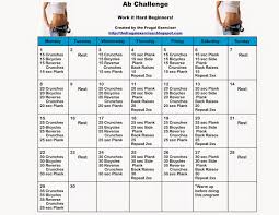 The 30 Day Ab Challenge For Beginners