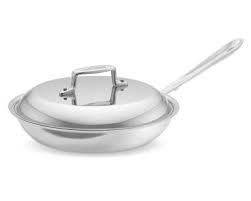 All Clad D5 Stainless Steel Nonstick Covered Fry Pan Williamssonoma Stainless Steel Cookware Stainless Steel All Clad