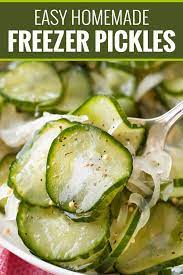 Maybe you would like to learn more about one of these? Homemade Freezer Pickles The Chunky Chef