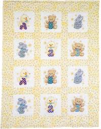 Huge sale on cross stitch baby quilt now on. Janlynn Abc 123 Quilt Blocks Stamped Cross Stitch Kit 021 1368 123stitch