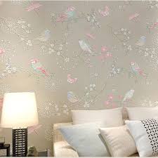 Home wall decor bird wallpaper wall wallpaper flower wall decals mural wallpaper wall oriental plum blossom magnolia & birds wallpaper wall murals, light sky blue grey white flowers. Bird Wallpaper Home Decor Home Decor