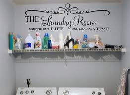 Free Shipping Laundry Room Vinyl Wall Decal Creative Diy