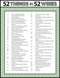 It means 52 full weeks. Cool Idea 52 Things In 52 Weeks A Way To Set Goals Big And Small To Accomplish In A Whole Year Self Confidence Tips Self Care Activities 52 Weeks