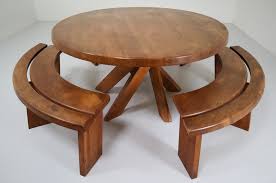 Luxury dining room furniture set with golden marble top will add you home rich and modern look. Mid Century Modern Elm Pierre Chapo Midcentury T21 Sfax Elm Dining Table And Three S38a Benches France 1960s Mid 20th Century Dining Room Items By Category European Antiques Decorative