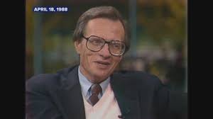 Larry king is a radio and television talk show host known for hosting 'larry king live' on cnn from 1985 to 2010. April 18 1988 Larry King On What Makes A Great Talk Show Guest Video Abc News