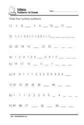Added missing addends problems and updated look! Grade 1 Word Problems Worksheets