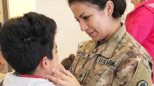 Military mom surprises son at LaPlace school after service in Iraq