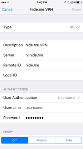 Untuk mulai menggunakan vpn, tekan icon hola vpn lalu tekan pada bendera negara lokasi server. How To Set Up A Ikev2 Vpn On Ipad Iphone Hide Me