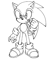 Printable drawings and coloring pages. 21 Sonic The Hedgehog Coloring Pages Free Printable