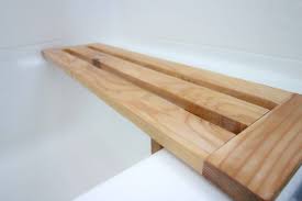 How To Make A Tub Bench Bathtub Bench Wooden Bath Diy Bathtub