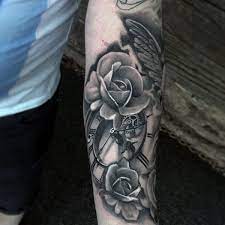 This ink will fade, but since the design is powerful and empowering, it will look fantastic anywhere on your skin, even once it fades. 75 Black And White Tattoos For Men Masculine Ink Designs