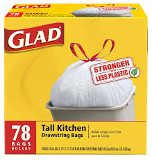 Check spelling or type a new query. Amazon Com Glad Tall Kitchen Drawstring Garbage Bags 78 Count Health Household