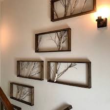 Framed Birch Tree Wall Art White Birch Forest Wall Art 48 X 24 Birch Trees Wall Art Birch Branch Decor Large Wall Art Birch Log Wall Hanging Framed Birch Art In 2020